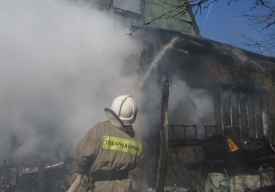 Пожар в Верхнемамонском районе