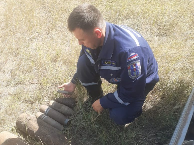 Уничтожение взрывоопасных предметов