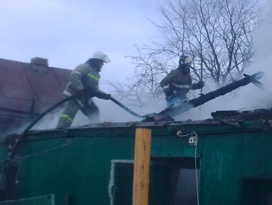 Пожар в Верхнемамонском районе