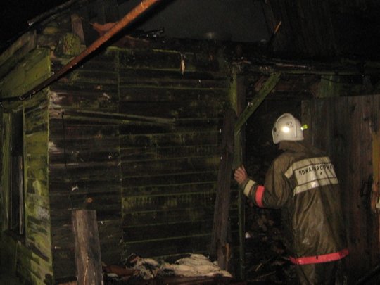 Пожар в Верхнемамонском районе